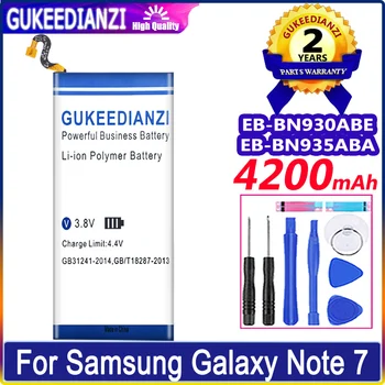  Аккумулятор 4200 мАч EB-BN930ABE EB-BN935ABA для Samsung Galaxy Note 7 FE N935 N930 SM-N930F N930G N930V N930A N930T Li-polym Bateria