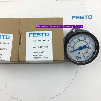  2шт Новый оригинальный манометр FESTO PAGN-40-0.4M-R18-1.6 8037010