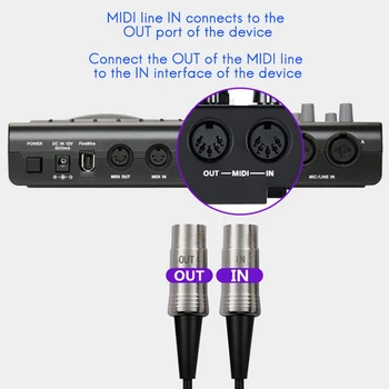  HiFing USB-вход-выход, MIDI-кабель, интерфейс 