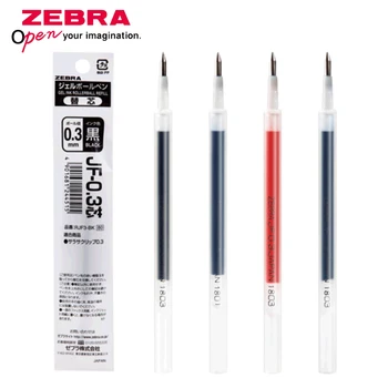 10шт Япония Zebra JF-0.5 Нажатие на гелевую ручку Для заправки Студенческой тестовой заправки 0,5 мм Классическая заправка для JJ15, JJZ49, JJ31, JJ55