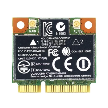  AR9565 Wifi Карта QCWB335 Mini PCIE Bluetooth 4,0 150 Мбит/с 2,4 G Для системы XP Win7 Win8 Linux