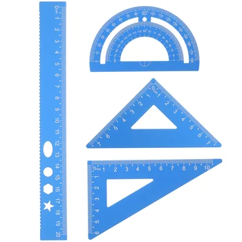  Набор Измерительных инструментов Квадратный Компактный Профессиональный Чертежный набор Набор Измерительных принадлежностей Для студентов Измерительные Инструменты Канцелярские принадлежности