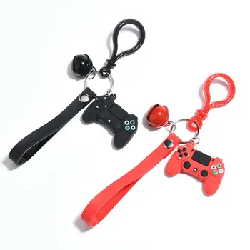  Брелок для Видеоигр с мультяшным рисунком из ПВХ, брелки для ключей, Джойстик для парня, ручка для геймпада, Брелок для ключей, Идеальный подарок, Игровые принадлежности