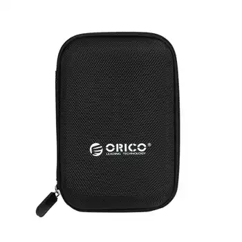  Orico Phd-25 2,5-дюймовый защитный чехол для жесткого диска Коробка для внешнего жесткого диска Защитный чехол для жесткого диска SSD (черный)