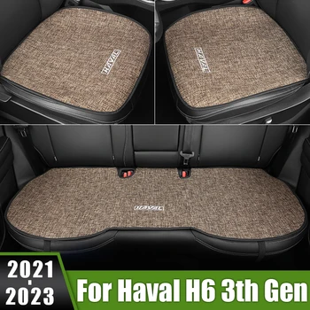  Для Haval H6 3rd Gen 2021 2022 2023 GT DHT-PHEV Чехол Для Автомобильного Сиденья Передняя Задняя Подушка Спинки Дышащий Защитный Коврик Аксессуары