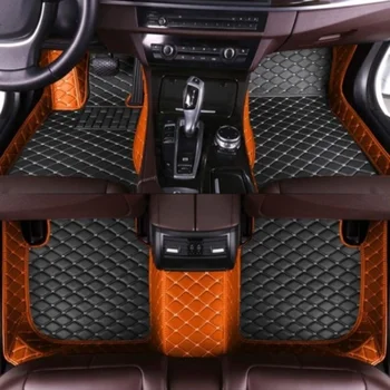  Автомобильные коврики для AUDI A7 2012 2013 2014 2015 2016 2017 2018 Пользовательские автоматические накладки для ног автомобильный ковер в зависимости от модели