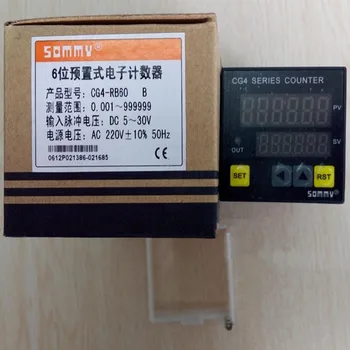  Цифровой счетчик CG4 48*48 мм Электрический цифровой счетчик CG4-RB60