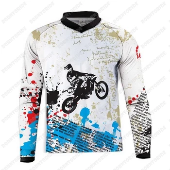  Новый горный велосипед, Мотоциклетная майка для велоспорта, рубашка Crossmax, Одежда для велоспорта, Одежда для мужчин, MTB, Дышащий MX, Новый Гоночный трикотаж для скоростного спуска