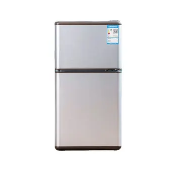  Аренда бытового Небольшого Общежития Объемом 68 л С двойной дверью Морозильный Холодильник Мини-Холодильник 0-18 ℃ С быстрым охлаждением BCD-68S138E