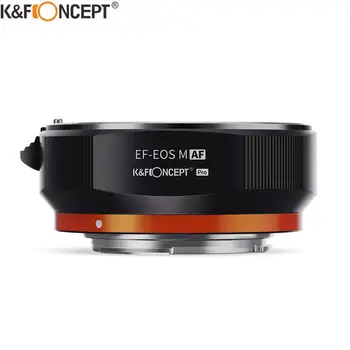  K & F CONCEPT EF-EOS M EF Объектив для камеры Eos M Переходное кольцо с автоматической фокусировкой Для крепления EF к Canon EOS-M EOS M2 EOS M3 EOS M5 EOS M6