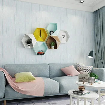  Современные минималистичные флизелиновые обои для спальни в общежитии, теплая гостиная, самоклеящиеся обои, 3d сплошная фоновая стена