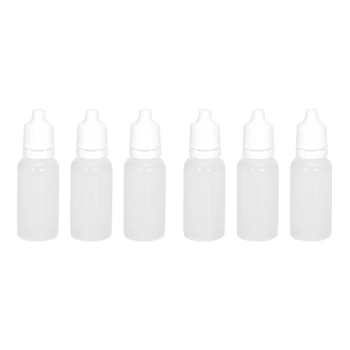  200ШТ 15 мл Пустых Пластиковых Бутылок-Пипеток для жидкости для глаз, Пипетка для жидкости для глаз, Бутылки Многоразового использования