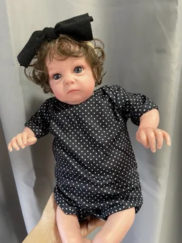  43 СМ Готовая Кукла Reborn Baby Doll Tink Ready Недоношенный Ребенок Тонкое Тело Очаровательные Куклы Для Новорожденных С Укоренившимися Волосами