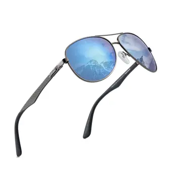  ZENOTTIC Алюминиевые Винтажные Поляризованные Солнцезащитные очки Uv400 Pilot, Абажур для Мужчин, Солнцезащитные Очки для вождения, Рыбалки