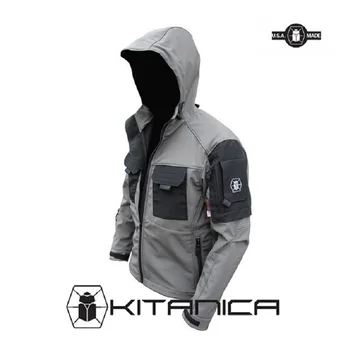  KITANICA Военные фанаты, тактическое мягкое пальто в виде ракушки, уличная бархатная куртка специального агента, водонепроницаемая и дышащая