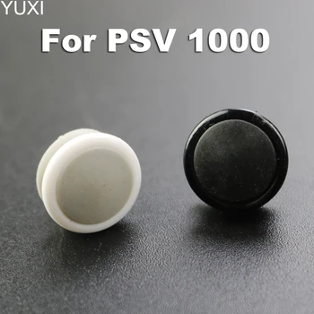  YUXI 1шт Белый Черный 3D Аналоговый Джойстик Крышка Для PSV1000 2000 Кнопка Джойстик Кулисный Колпачок Для Psvita 1000 PSV 1000