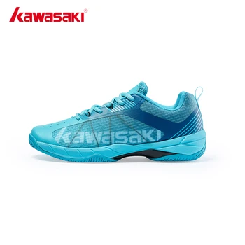  Женская обувь для бадминтона Kawasaki Tennis, противоскользящие и амортизирующие спортивные теннисные кроссовки для мужчин и женщин A3304
