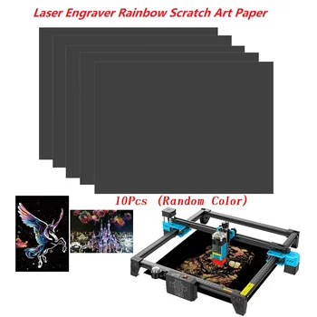 Лазерный Гравер Креативная Радужная Художественная Бумага С Царапинами 32K A4 Многоцветный Картон 