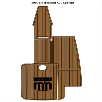  2003 Mastercraft X30 Коврик для кокпита, лодка, пена EVA, Палубный коврик из искусственного тика, Напольное покрытие