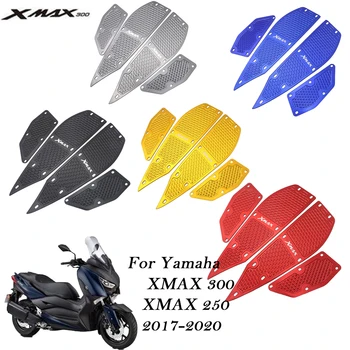  2020 Новые Аксессуары для мотоциклов Yamaha XMAX 300 X-MAX 250 300 2017 2018 2019 2020 Подножки Для ног Подножка Педаль для ног