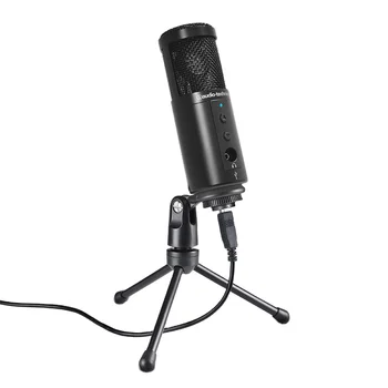  Профессиональные настольные Микрофоны для Подкастов, RGB-микрофон, Студийный микрофон для Записи, Игровой Микрофон