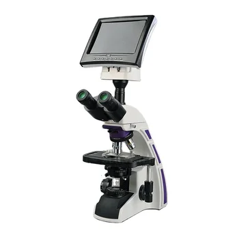  Лабораторный мобильный микроскоп SY-B129T Бинокулярный с ЖК-дисплеем
