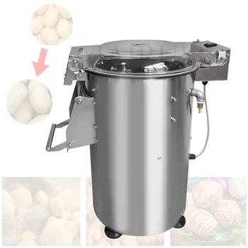  Полностью автоматическая Машина Для очистки фруктов И Овощей, Коммерческое оборудование для переработки картофеля 220 В