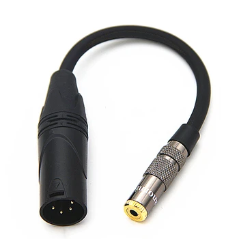  HIFI Мужской 4-контактный XLR Баланс до 3,5 мм 2,5 мм 6,35 мм 4,4 мм Женский Аудиокабель DAC Stage 4-жильный XLR кабель-адаптер для наушников