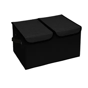  Jul1268 Хлопчатобумажная и льняная ткань с двойным покрытием Коробка для отделки одежды Складной ящик для хранения
