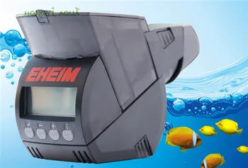 1 шт. пластиковая автоматическая кормушка для рыбы большой емкости, двухщелевой цифровой дисплей, аквариумная кормушка, принадлежности для аквариума eheim