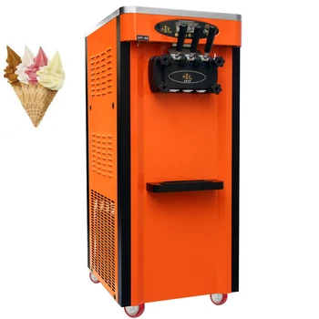  Пятицветная машина для приготовления мягкого мороженого для Магазина десертов, Электрическая машина для приготовления мороженого из нержавеющей стали