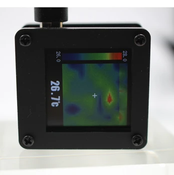  Карманный тепловизор с разрешением 8x8, тепловизионная камера, Измерение 0-80 ℃, зарядка через USB