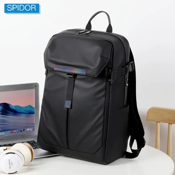  Модный мужской рюкзак SPIDOR 2023, многокамерная дорожная сумка большой емкости, многофункциональный рюкзак для деловых поездок