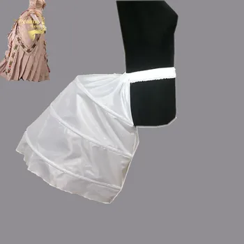  Юбка-комбинация в стиле барокко, Женская Специальная Нижняя юбка для платья в стиле барокко, Нижняя юбка с Кринолином на трех Обручах, Свадебные Аксессуары в наличии