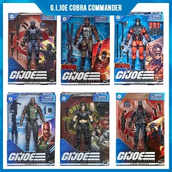 Оригинальная серия G.I.Joe Cobra Commander, 6-дюймовая фигурка, коллекционная игрушка премиум-класса с множеством аксессуаров в масштабе