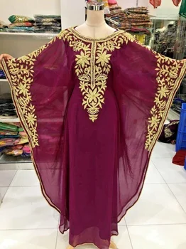  Женское длинное платье, новые марокканские кафтаны из Дубая, платье Фараша Абайя, очень необычное длинное платье, одежда в этническом стиле