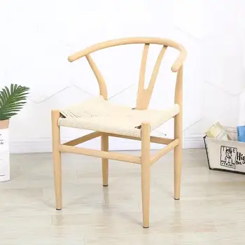  1 шт. Минималистичный деревянный стул, обеденный стул в китайском стиле, Домашний портативный декоративный стул, кафе, высококачественный прочный стул