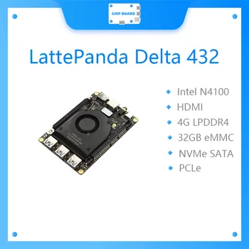  Устройство LattePanda Delta 432 Tiny Ultimate для Windows / Linux 4 ГБ/32 ГБ