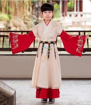  Детская Новогодняя одежда, Старинное Студенческое платье Книжника, Халат для Фотосъемки, Традиционный костюм, китайская Школьная одежда