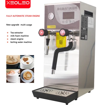  XEOLEO Новое обновление Автоматической машины для кипячения воды Паровой двигатель Оборудование для магазина чая с молоком Многофункциональная машина для кипячения воды