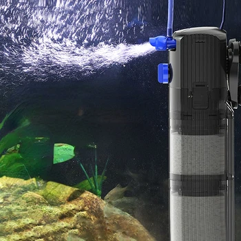  Фильтр для аквариума оснащен встроенной системой циркуляции воды 