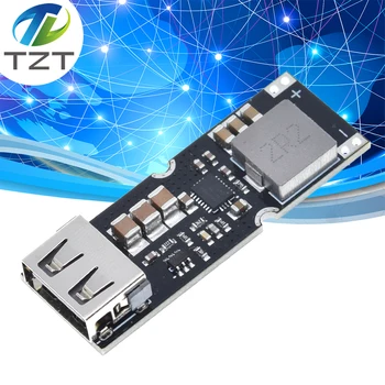  Одноэлементная Литиевая батарея Плата модуля повышения мощности 3,7 В 4,2 В Литр 5 В 9 В 12 В USB для быстрой зарядки мобильного телефона QC2.0 QC3.0 TPS61088