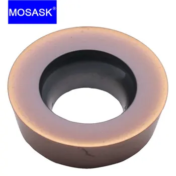  MOSASK 10шт об/мин 1204 1003MO ZP60 Обработка стали в Общем Материале Вольфрам ЧПУ Круглые Фрезерные Твердосплавные пластины
