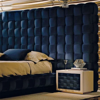  высококачественная декоративная итальянская мебель для спальни в отеле, прикроватная тумбочка, бархатный современный роскошный прикроватный столик, тумбочки