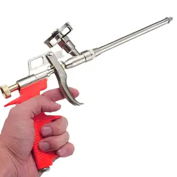  Пистолет-распылитель для вспенивания пены Металлический пистолет для вспенивания пенополиуретанового герметика Специальный ручной инструмент для ремонта дома