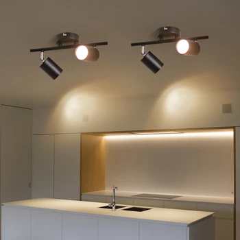  Светодиодный трековый светильник AC180-265V Потолочное освещение для гостиной, современный настенный светильник, домашнее освещение, COB прожектор в магазине одежды