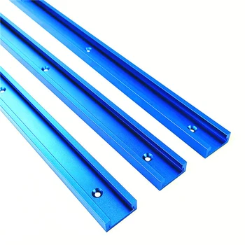  Синий 30 Тип Деревообрабатывающий Желоб Из алюминиевого сплава, Вспомогательный инструмент для Деревообработки, Верстак, Инструмент для модификации DIY