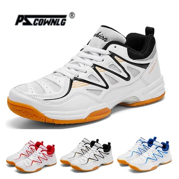  Q211, мужская обувь, Модная новая летняя обувь для настольного тенниса, тренировочная обувь для бадминтона, кроссовки большого размера, обувь