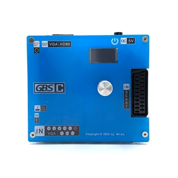  GBSC Конвертер Металла Заменяет GBS Control Игровой Видеотранскодер GBSC RGBS VGA Scart Ypbpr-Преобразователи сигнала в VGA HD