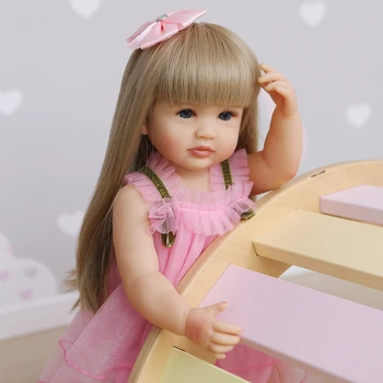  55 см, полностью клеящаяся, имитирующая куклу принцессы, креативный подарок для девочек, украшение для дома